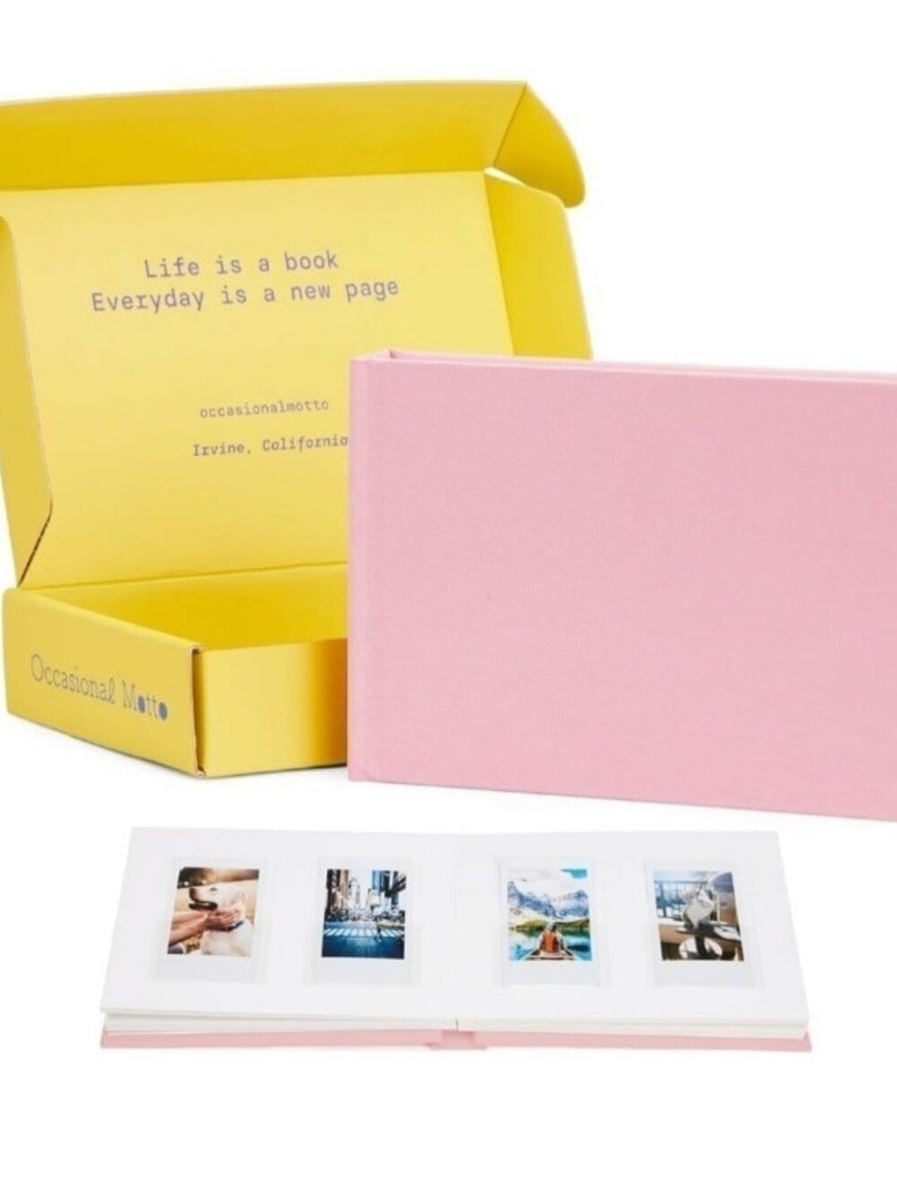 Pink Photo Album Book - Decorative Memory Organizer